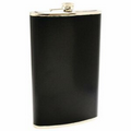 64 Oz. Jumbo Stainless Steel Flask w/Black Wrap